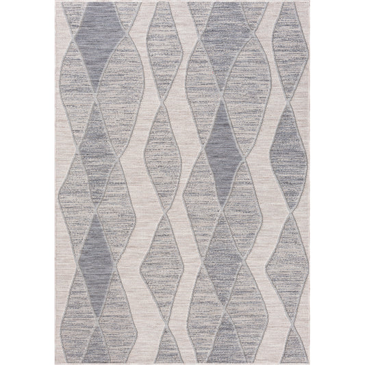Westport Geometric PET Yarn Indoor/Outdoor Area Rug - Silo view