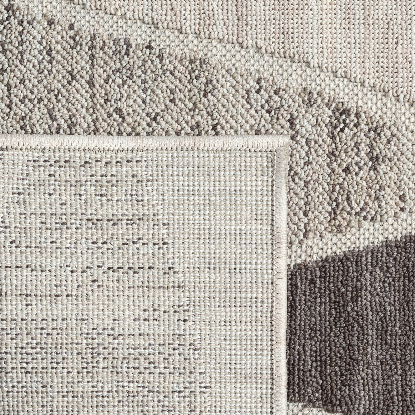 Westport-82295 Contemporary Power-Loomed Gray Polypropylene Indoor/Outdoor Area Rug - LR Home