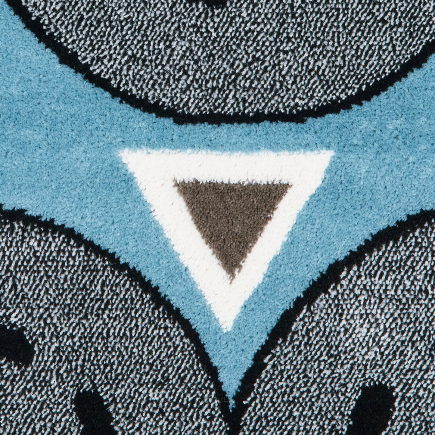 Whimsical-81266 Kids/Tween Power-Loomed Blue Cotton Indoor Area Rug - LR Home