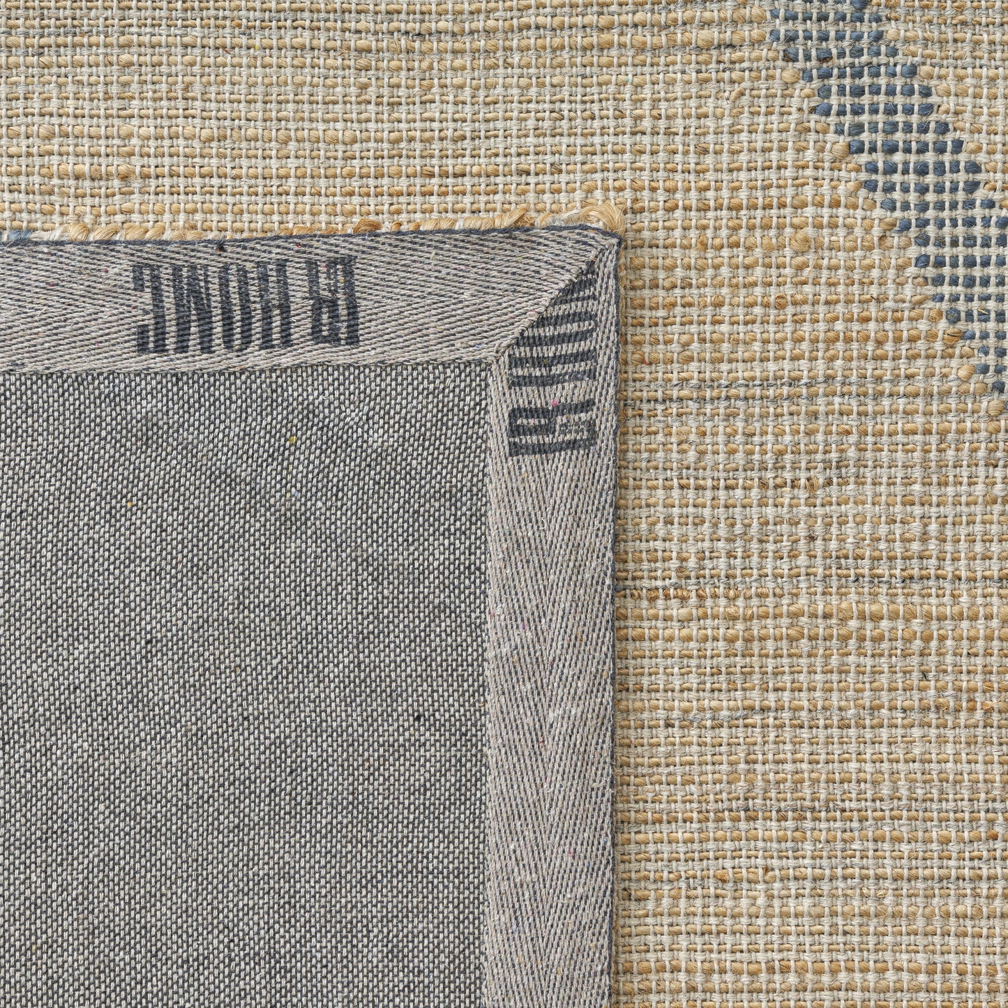 Willow-82575 Transitional Hand-Woven Blue Cotton Indoor Area Rug - LR Home