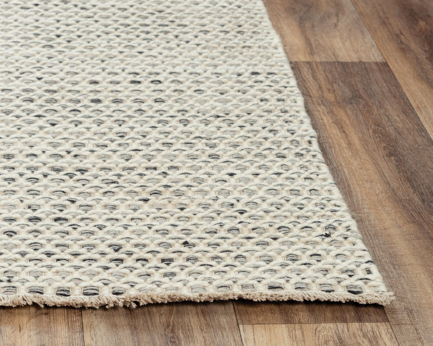 Windsor WIN101 Gray Hand Woven Rug - Rizzy