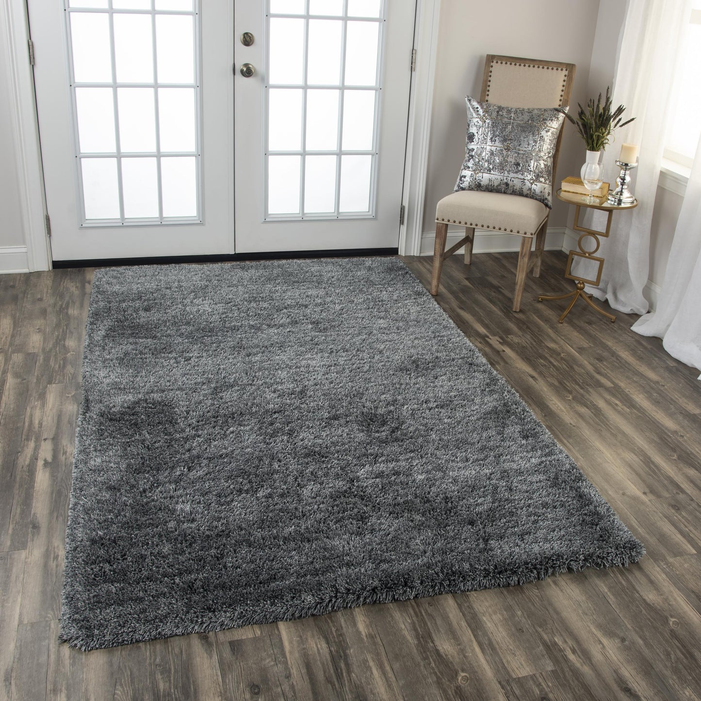 Whistler WIS103 Gray Hand Tufted Rug - Rizzy