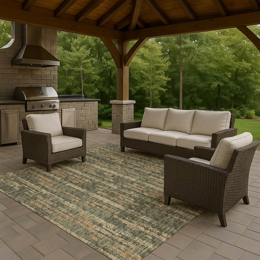 Machine Made Winslow WL6 Olive - Dalyn Rugs