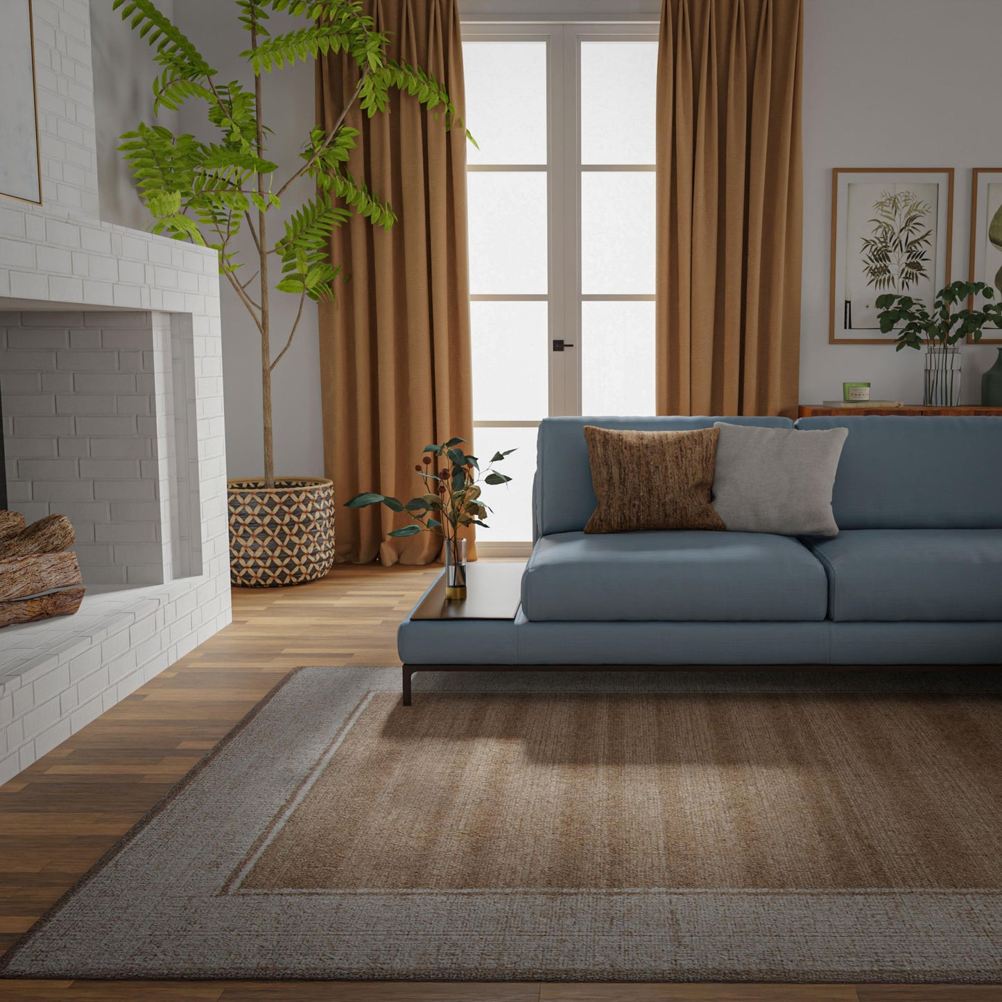 Willow WLO251 Brown Hand Tufted Rug - Rizzy