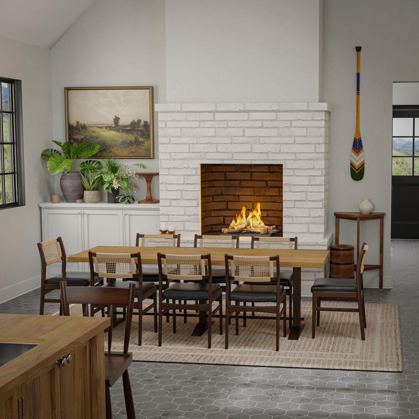 Willow WLO258 Beige Hand Tufted Rug - Rizzy