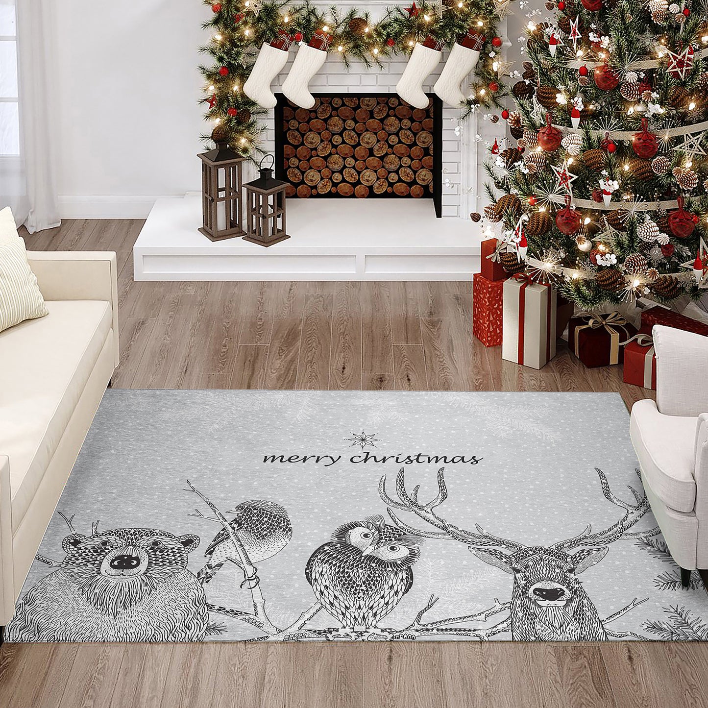 Machine Made Wonderland WN10 Flannel - Dalyn Rugs
