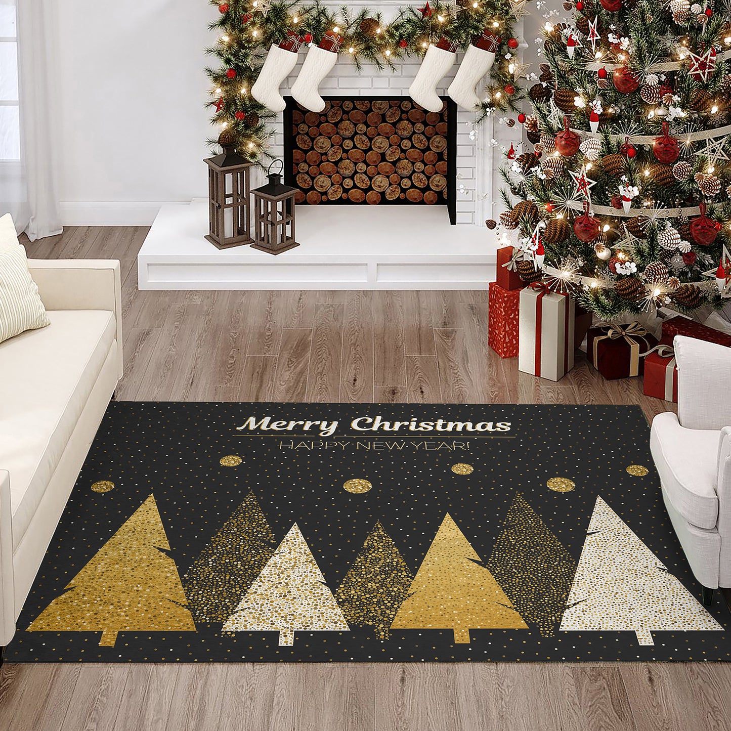 Machine Made Wonderland WN11 Black - Dalyn Rugs