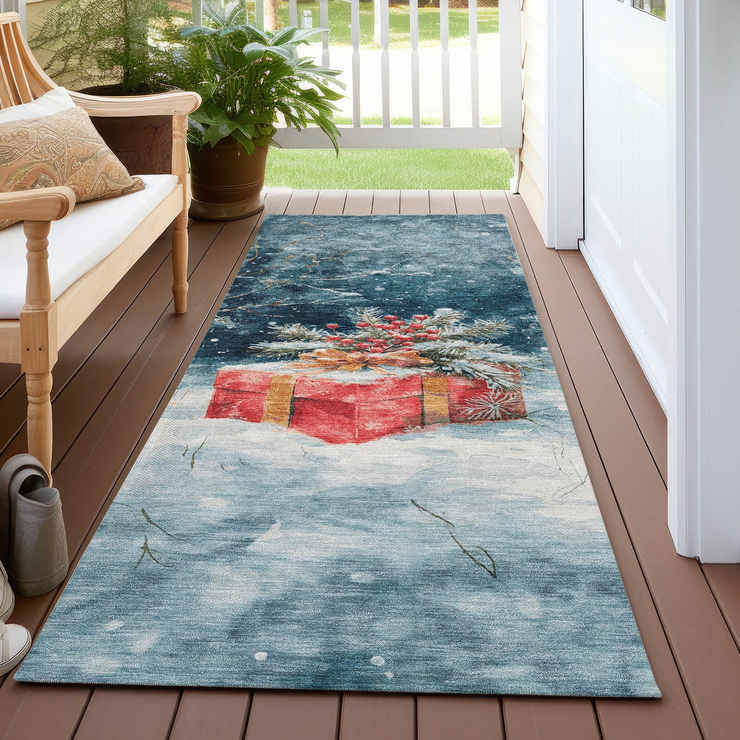 Machine Made Wonderland WN13 Blue - Dalyn Rugs