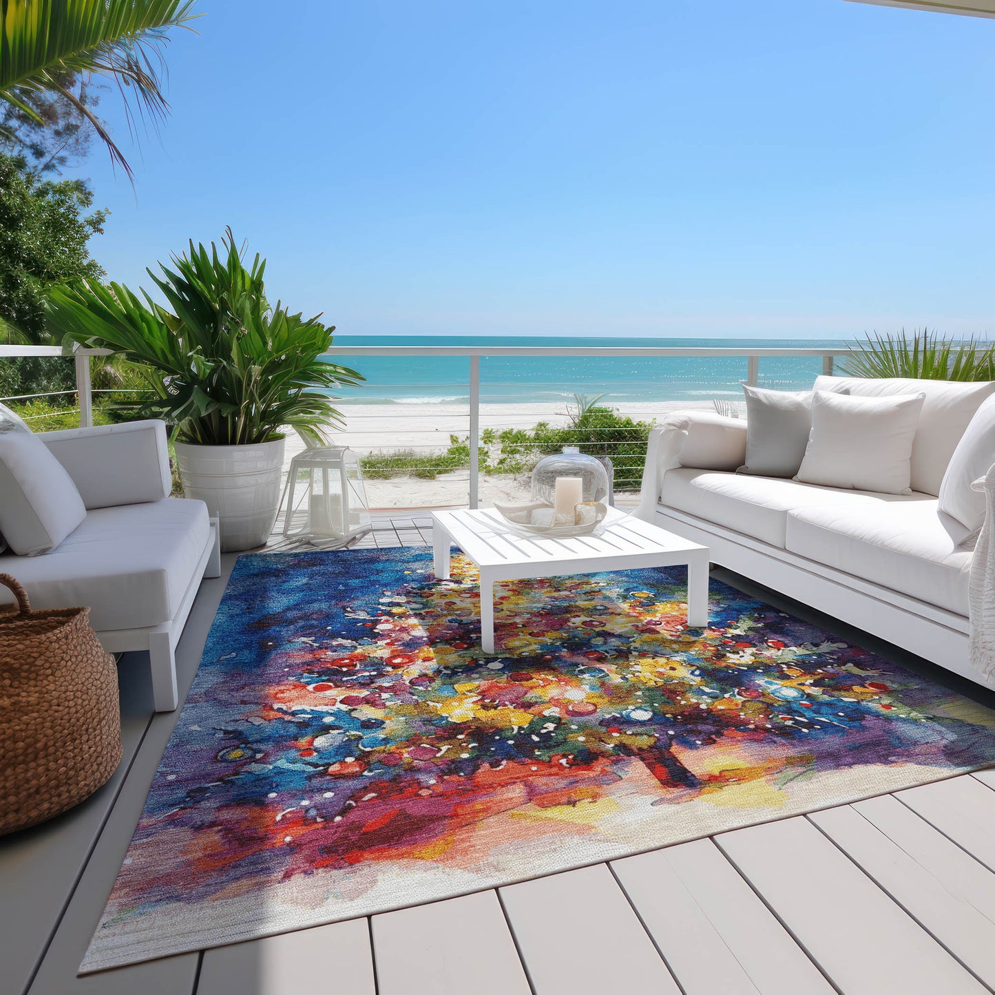 Machine Made Wonderland WN14 Navy - Dalyn Rugs