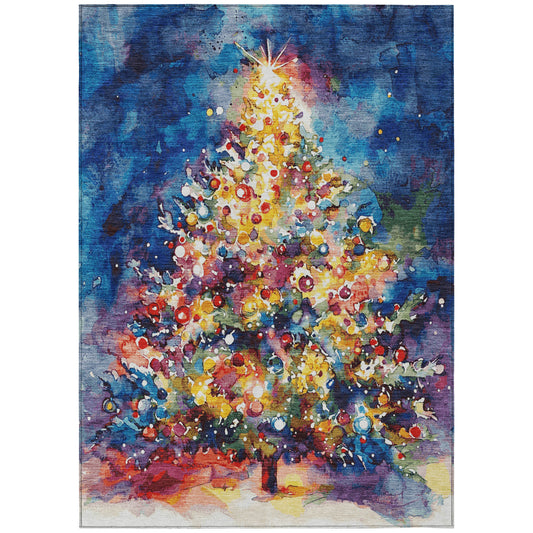 Machine Made Wonderland WN14 Navy - Dalyn Rugs