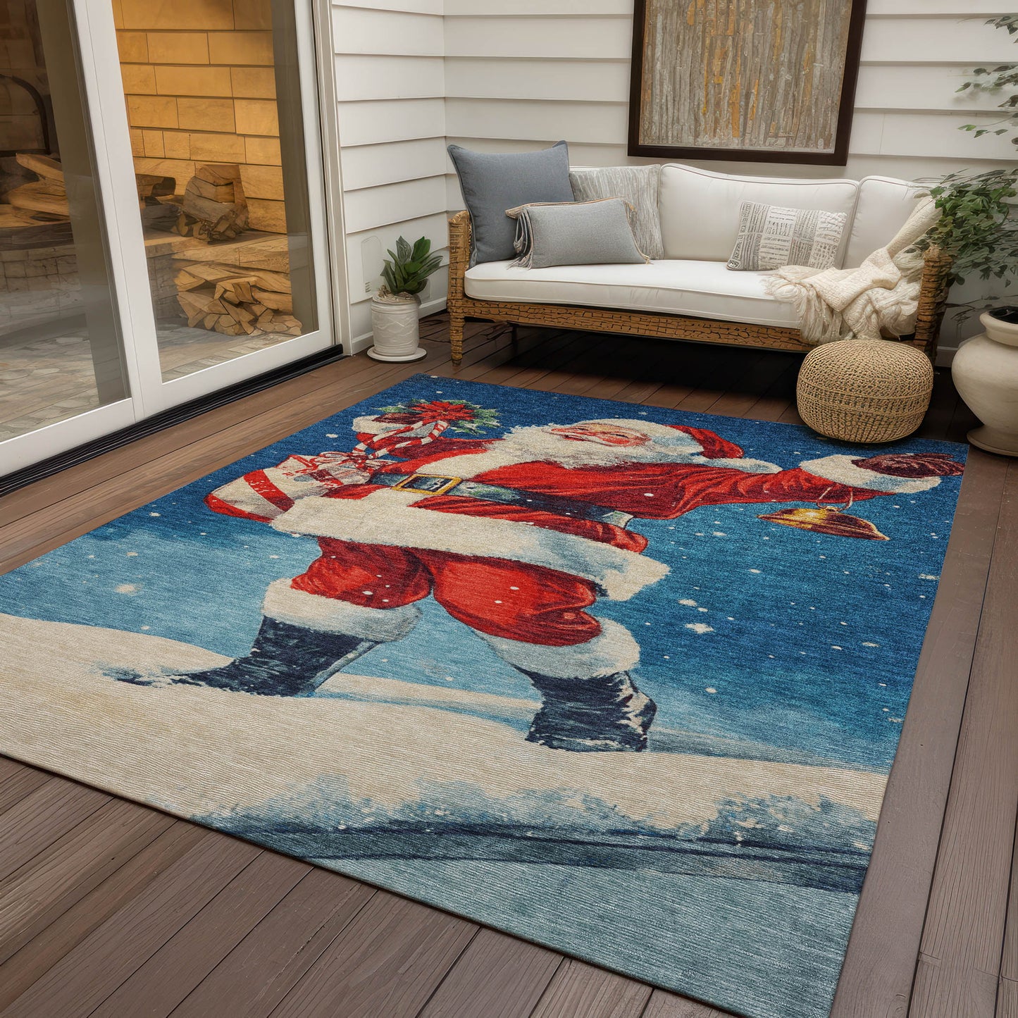 Machine Made Wonderland WN15 Blue - Dalyn Rugs