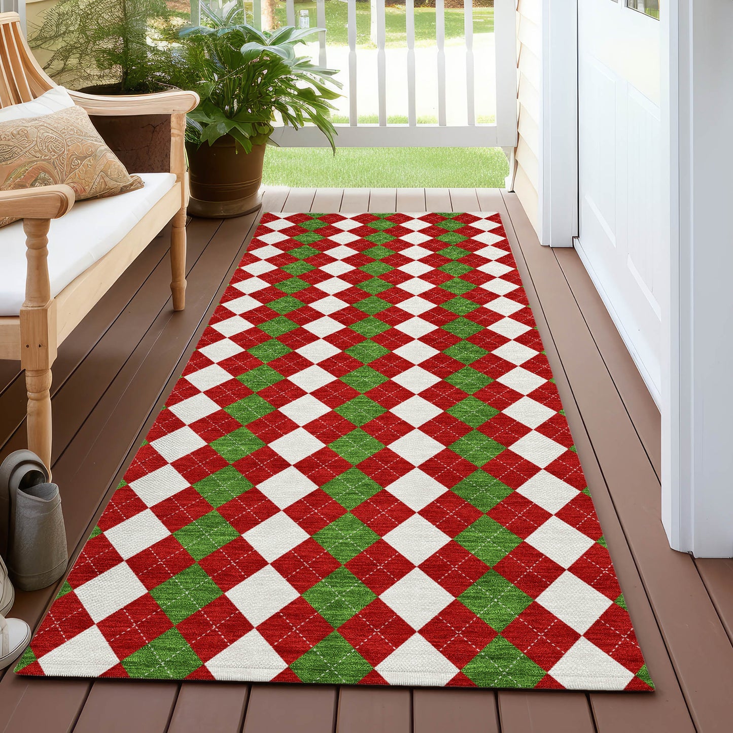Machine Made Wonderland WN20 Red - Dalyn Rugs
