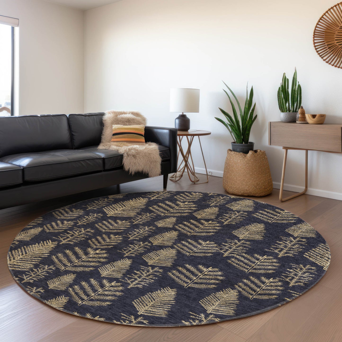 Machine Made Wonderland WN21 Black - Dalyn Rugs