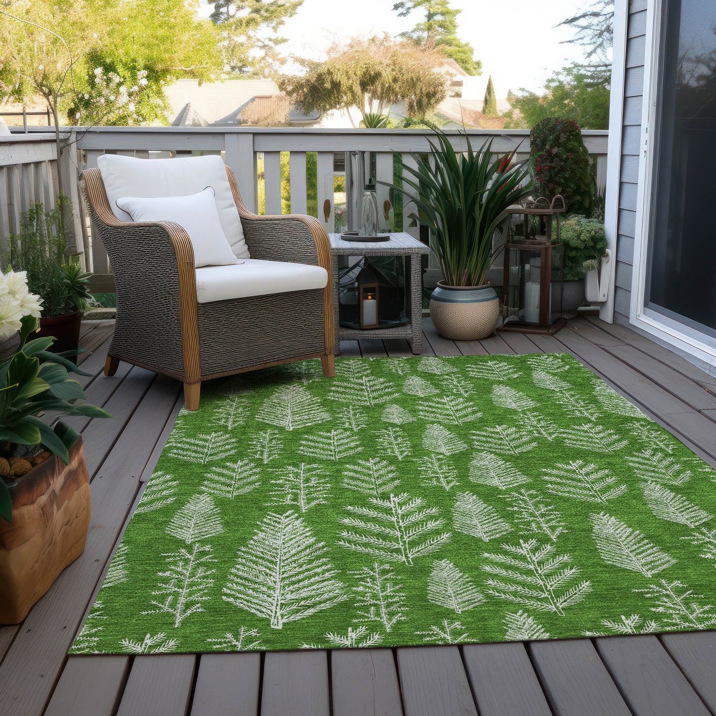 Machine Made Wonderland WN21 Green - Dalyn Rugs