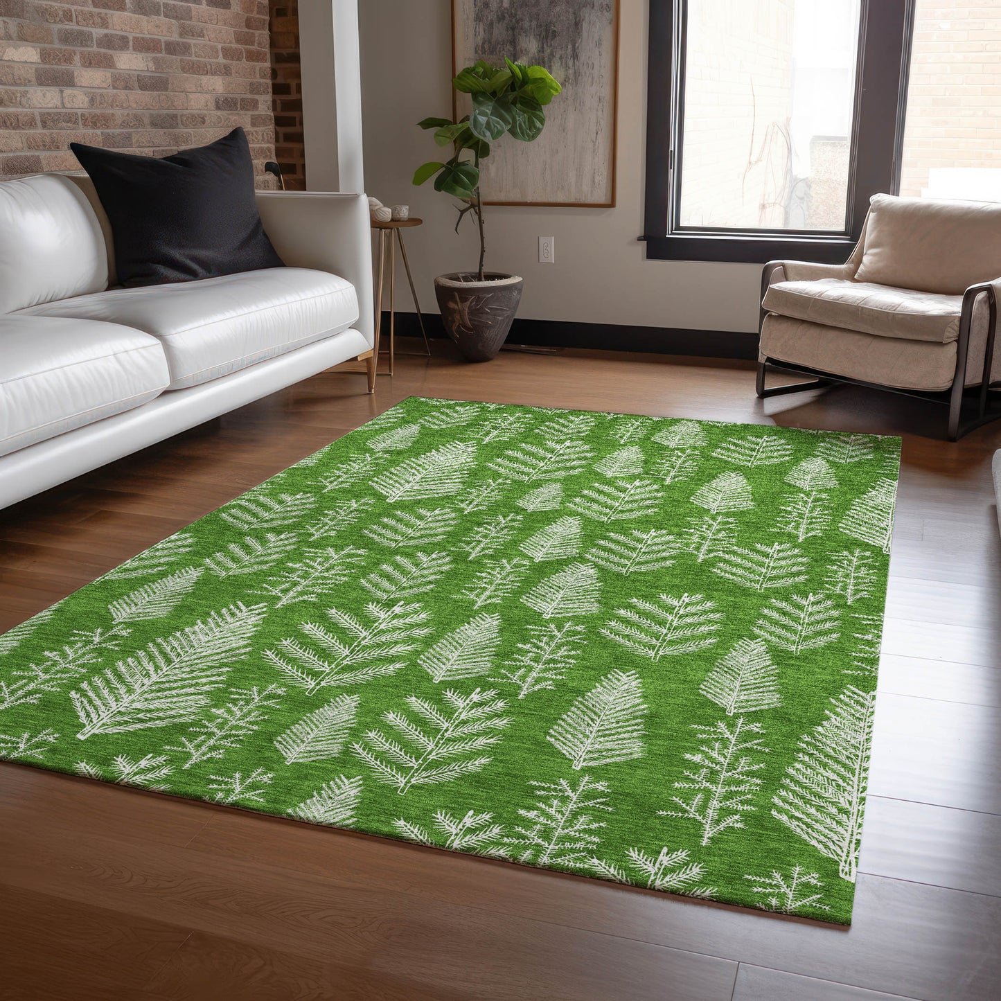Machine Made Wonderland WN21 Green - Dalyn Rugs