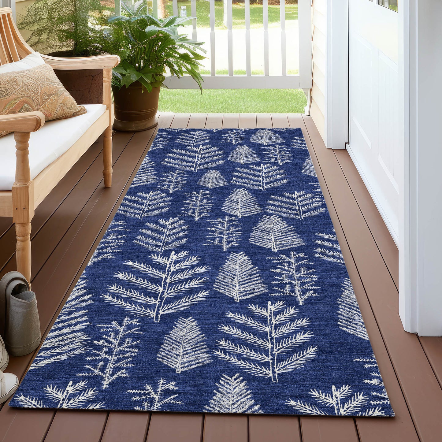 Machine Made Wonderland WN21 Navy - Dalyn Rugs