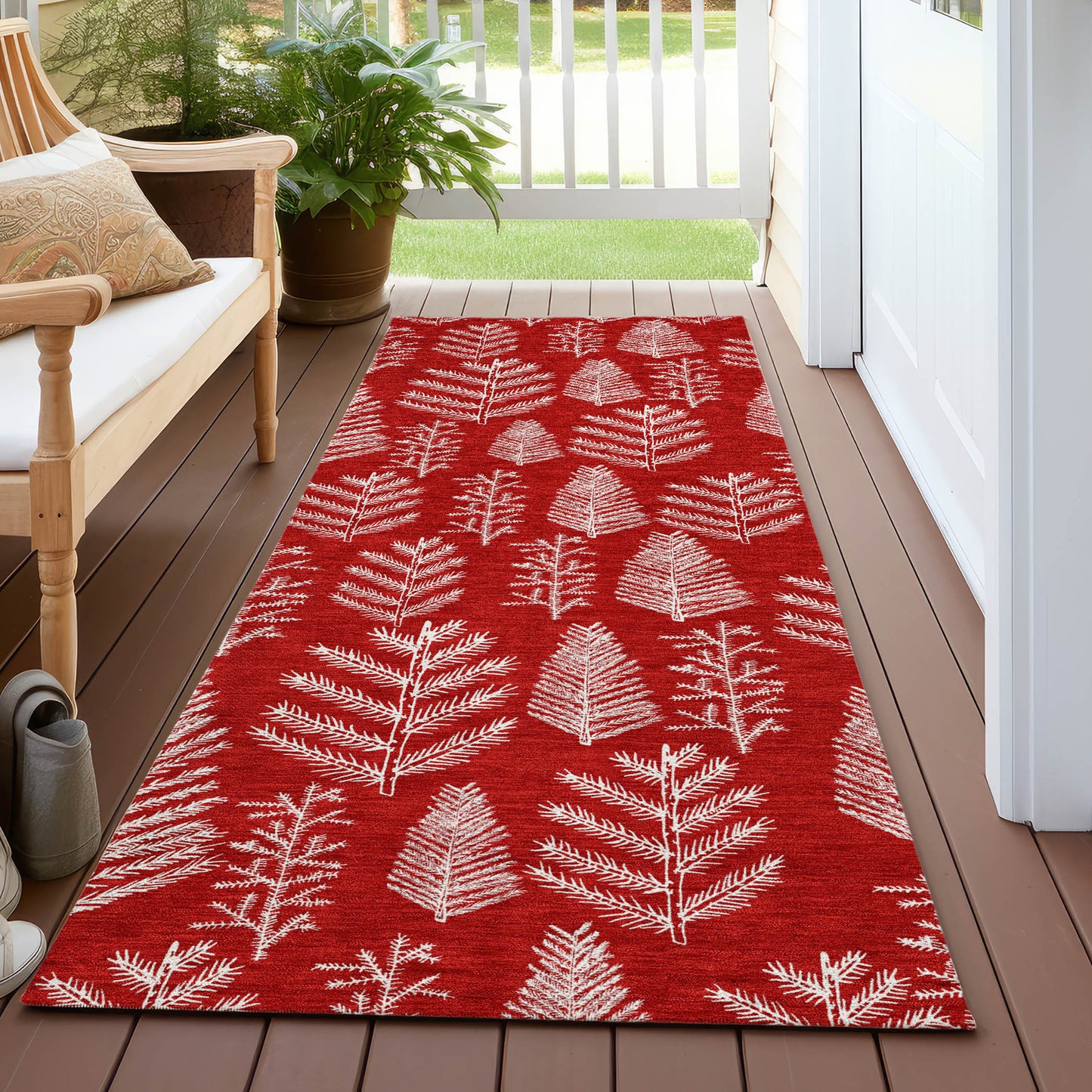 Machine Made Wonderland WN21 Red - Dalyn Rugs