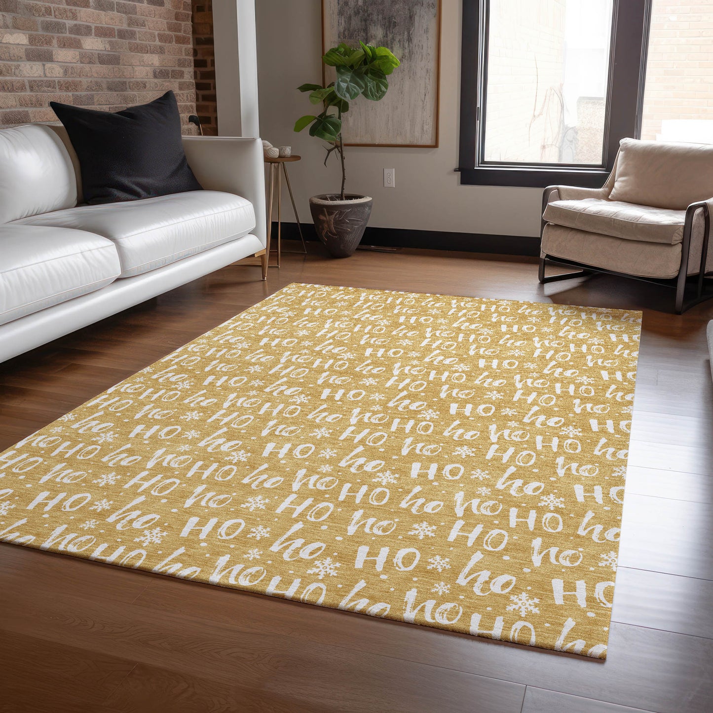 Machine Made Wonderland WN22 Gold - Dalyn Rugs