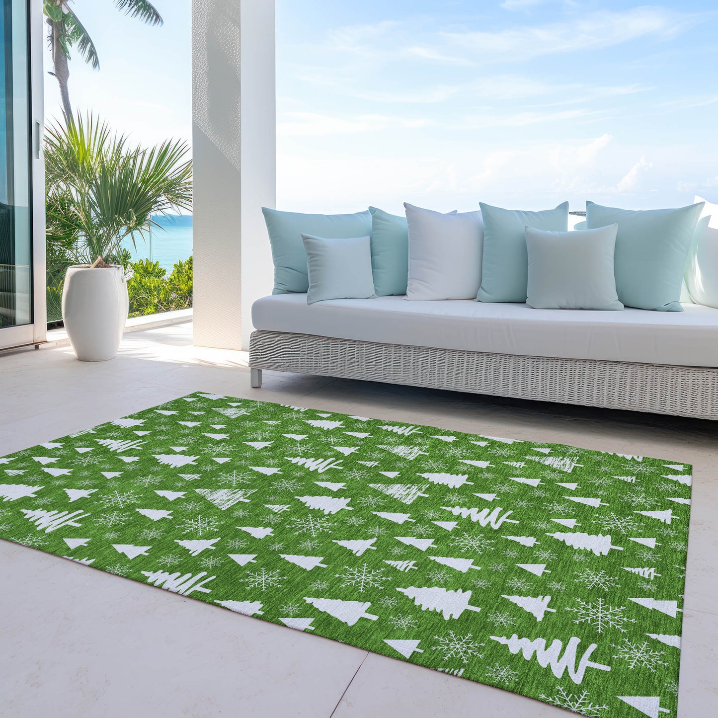 Machine Made Wonderland WN23 Emerald - Dalyn Rugs