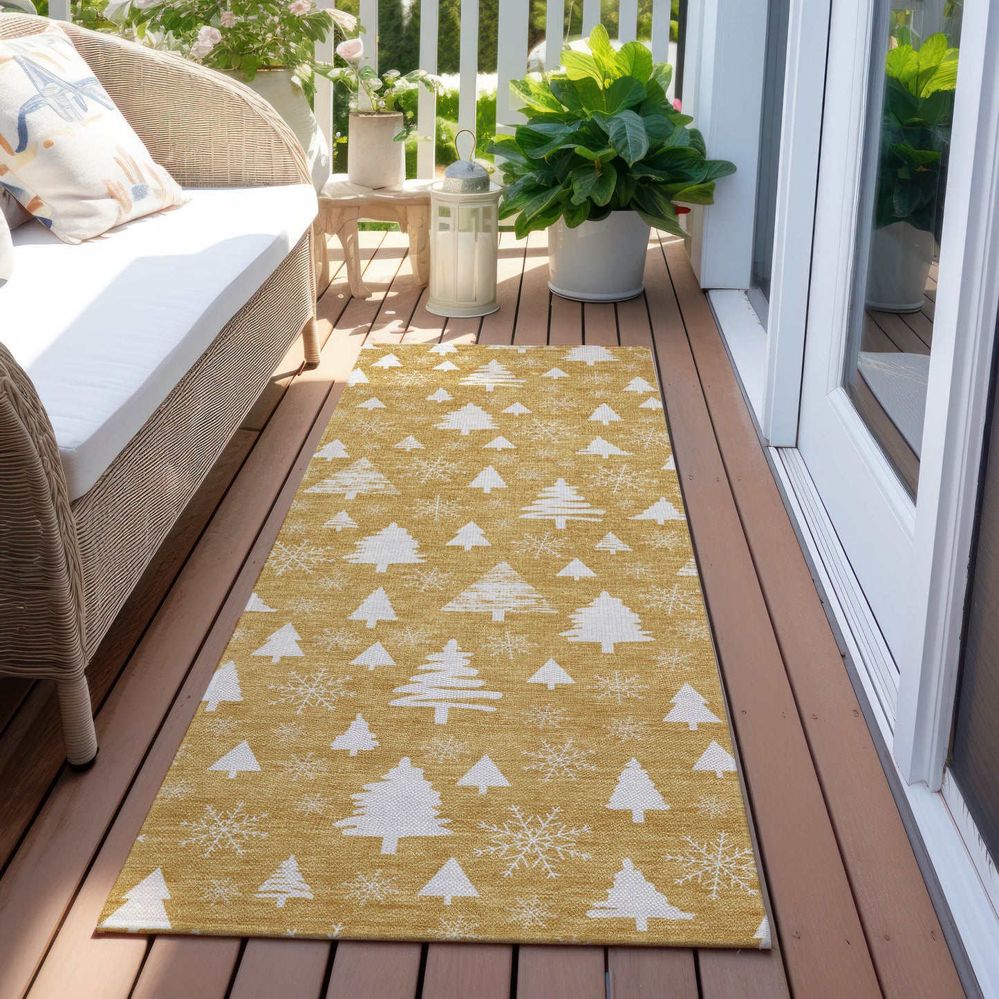 Machine Made Wonderland WN23 Gold - Dalyn Rugs