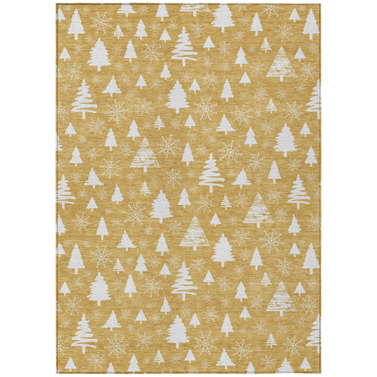 Machine Made Wonderland WN23 Gold - Dalyn Rugs