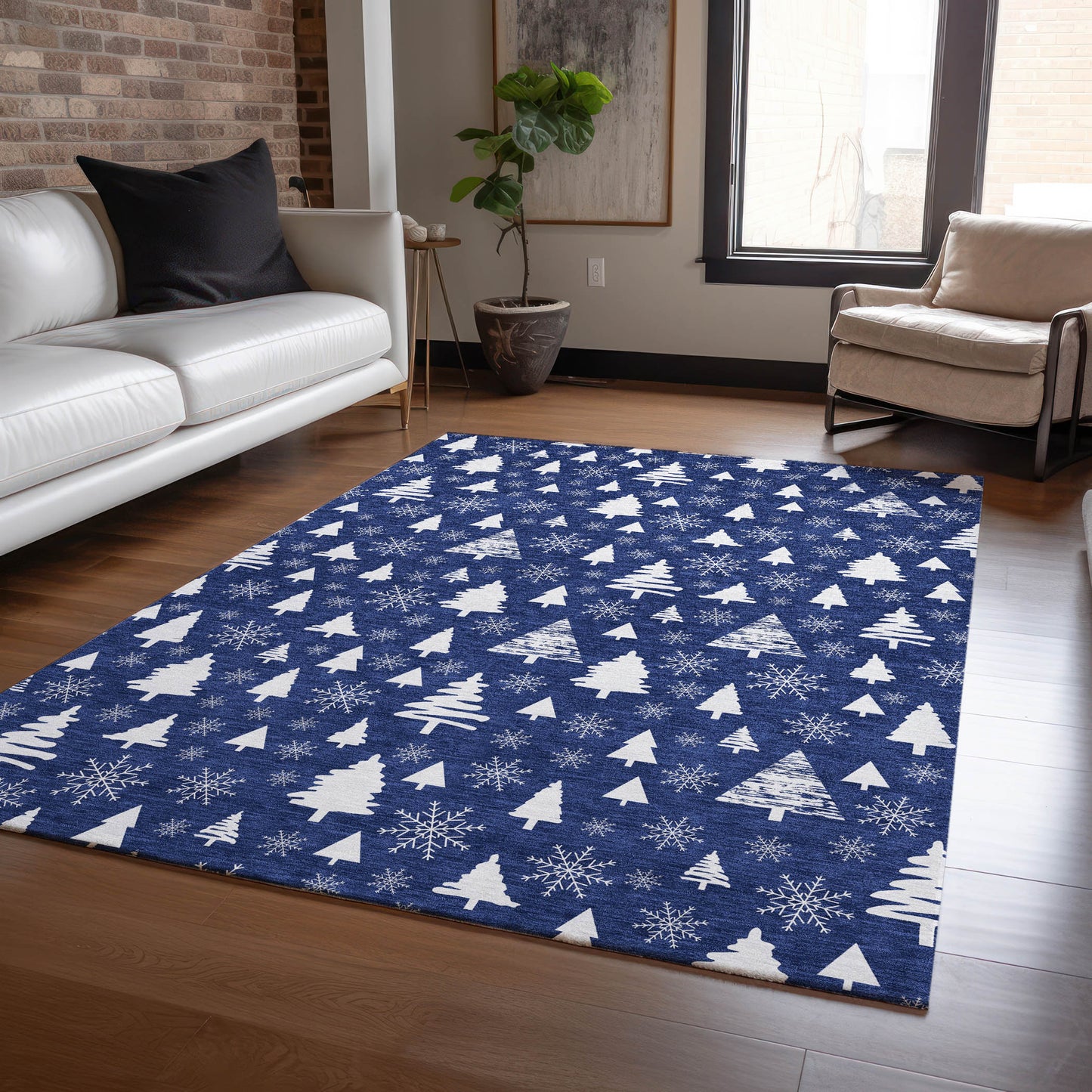 Machine Made Wonderland WN23 Navy - Dalyn Rugs