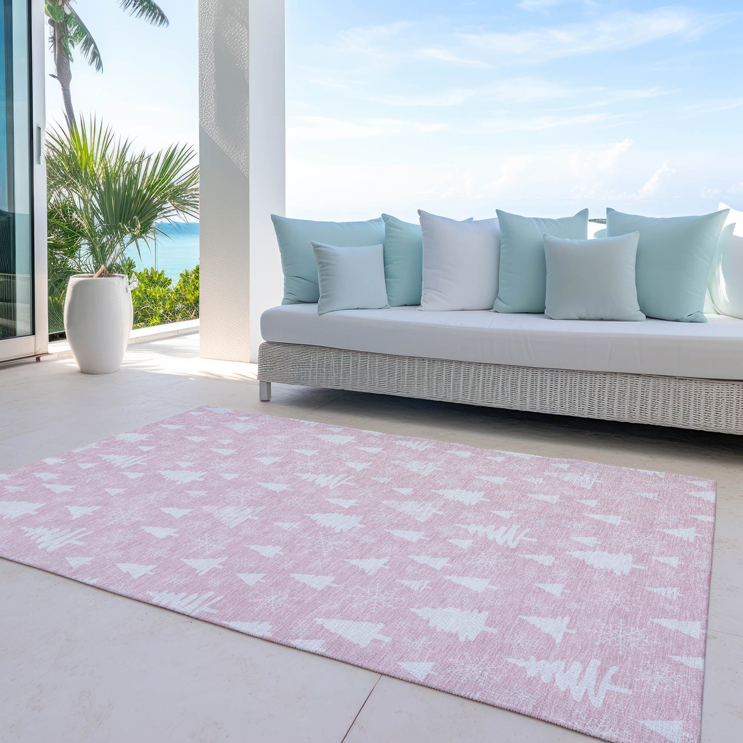 Machine Made Wonderland WN23 Pink - Dalyn Rugs