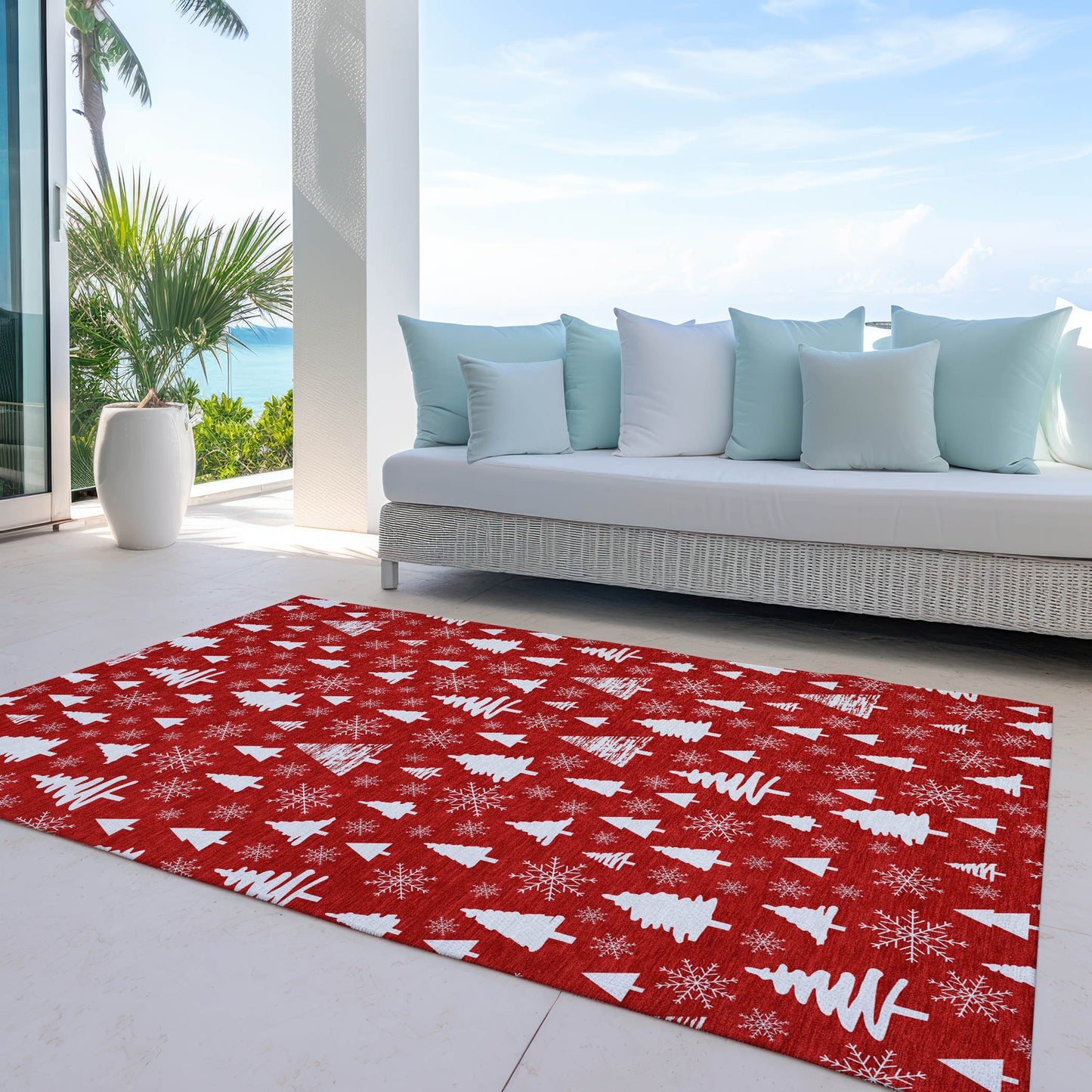 Machine Made Wonderland WN23 Red - Dalyn Rugs