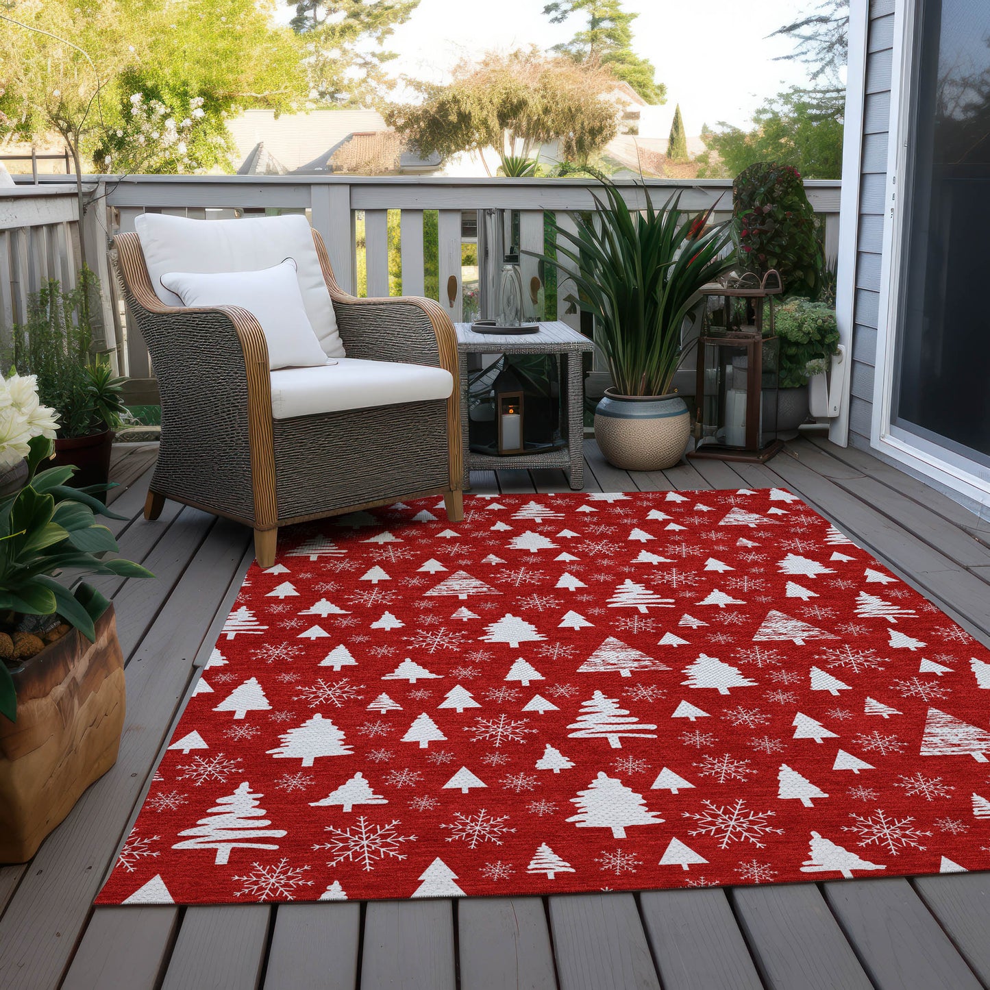 Machine Made Wonderland WN23 Red - Dalyn Rugs