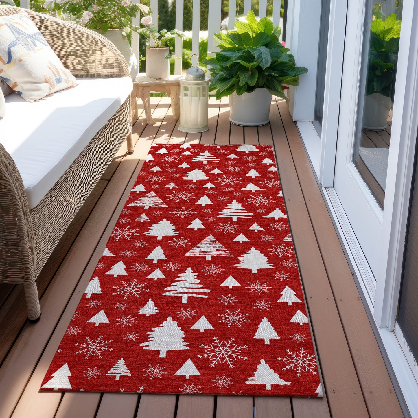Machine Made Wonderland WN23 Red - Dalyn Rugs