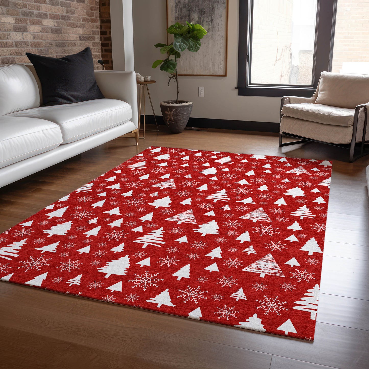 Machine Made Wonderland WN23 Red - Dalyn Rugs
