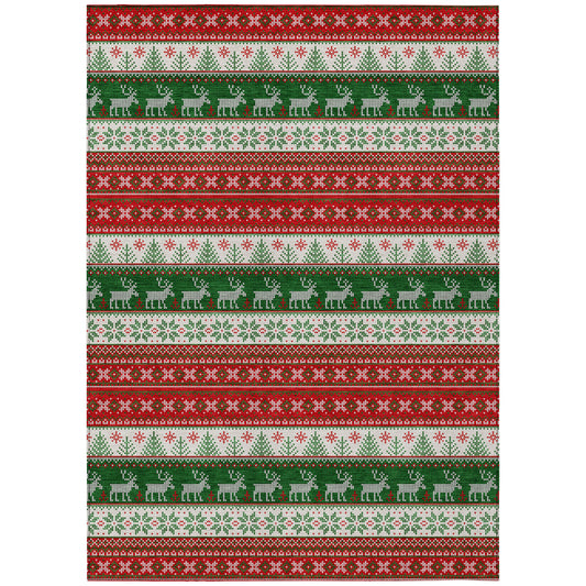 Machine Made Wonderland WN26 Red - Dalyn Rugs