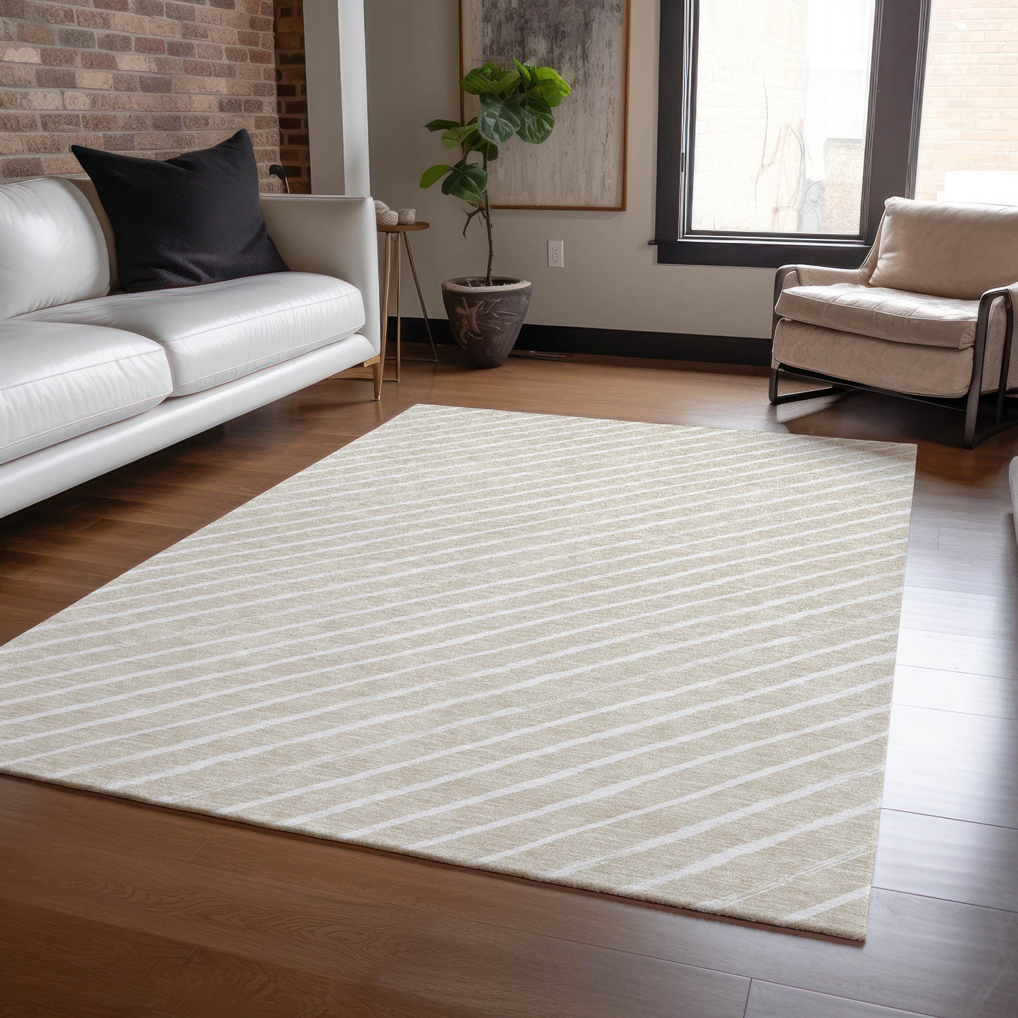 Machine Made Wonderland WN27 Beige - Dalyn Rugs