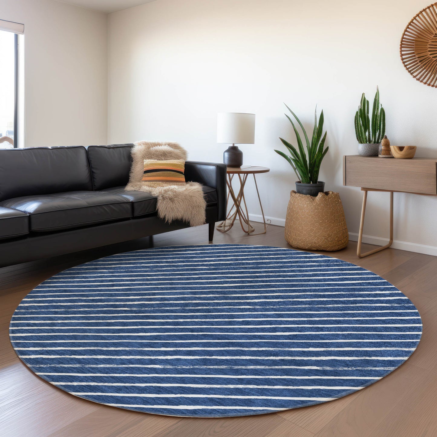 Machine Made Wonderland WN27 Navy - Dalyn Rugs