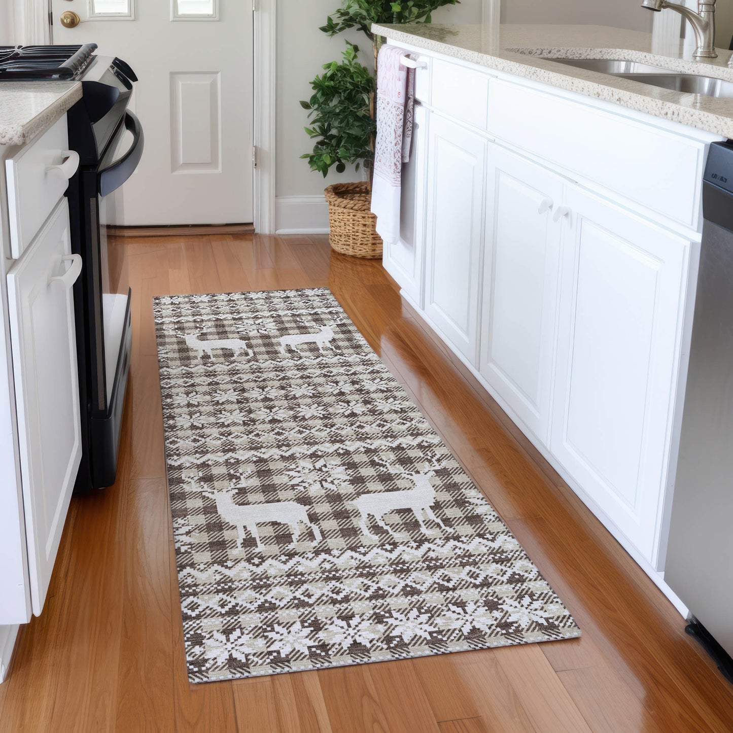 Machine Made Wonderland WN28 Brown - Dalyn Rugs
