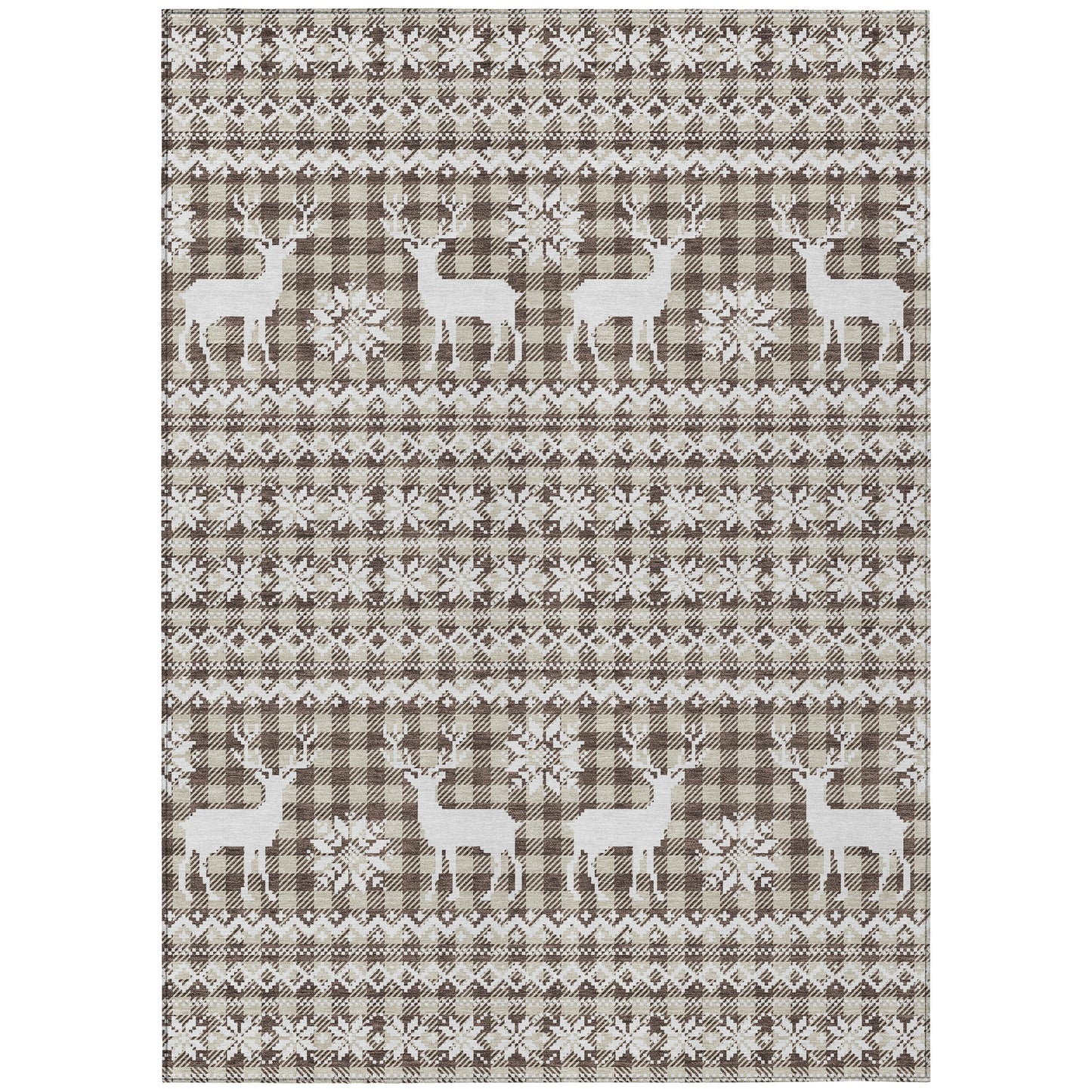 Machine Made Wonderland WN28 Brown - Dalyn Rugs