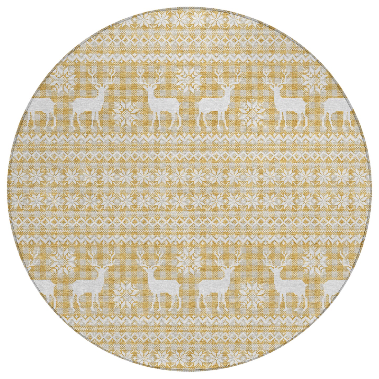 Machine Made Wonderland WN28 Gold - Dalyn Rugs