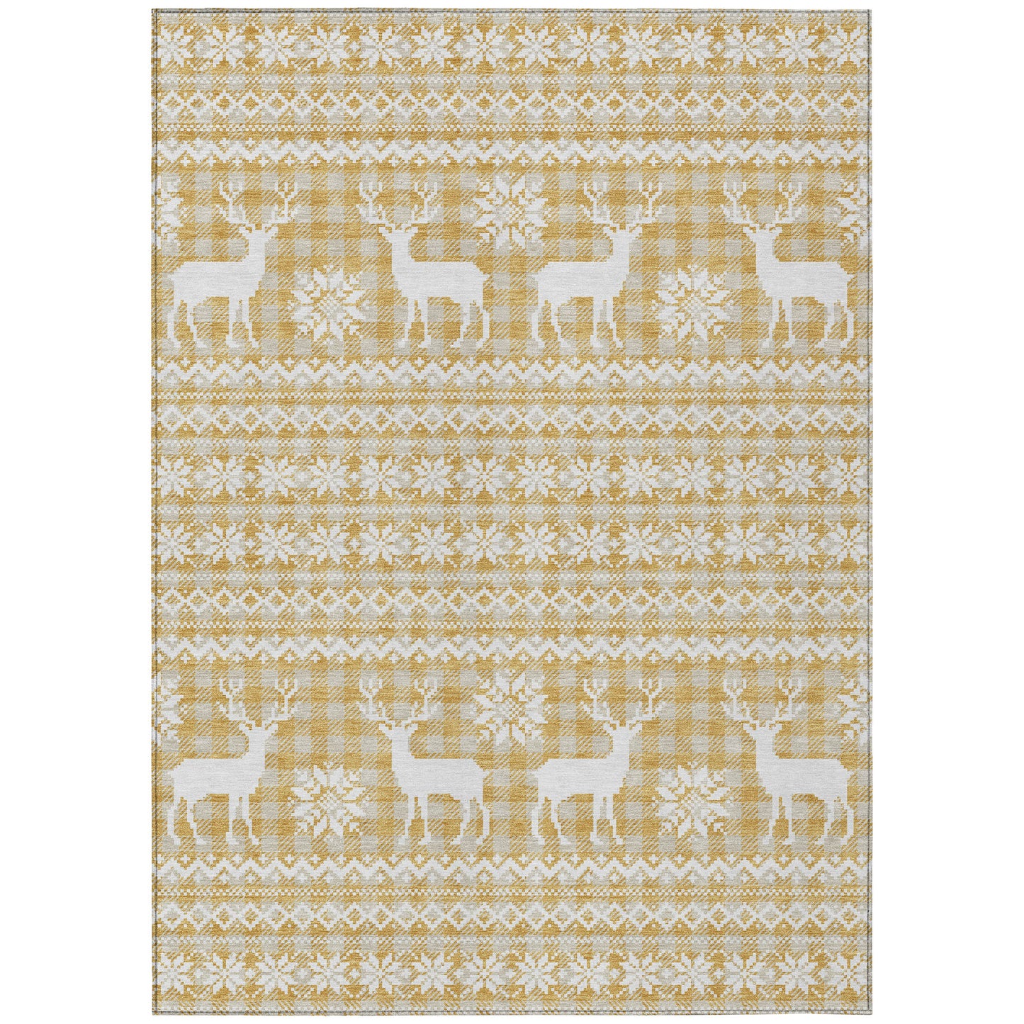Machine Made Wonderland WN28 Gold - Dalyn Rugs
