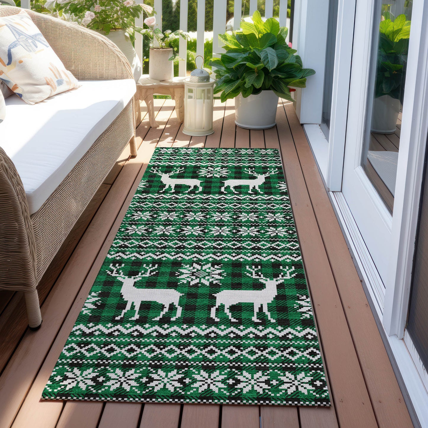 Machine Made Wonderland WN28 Green - Dalyn Rugs