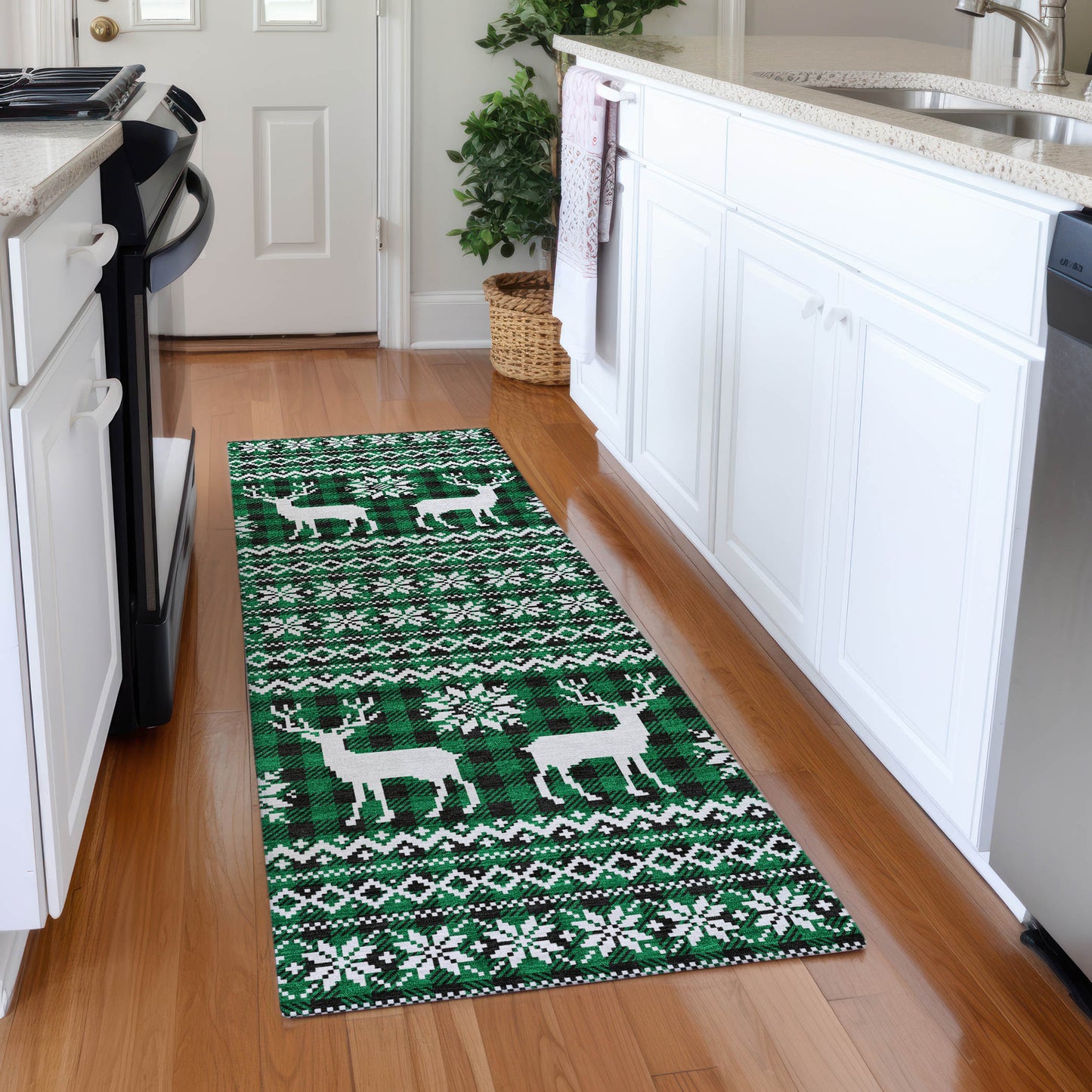 Machine Made Wonderland WN28 Green - Dalyn Rugs
