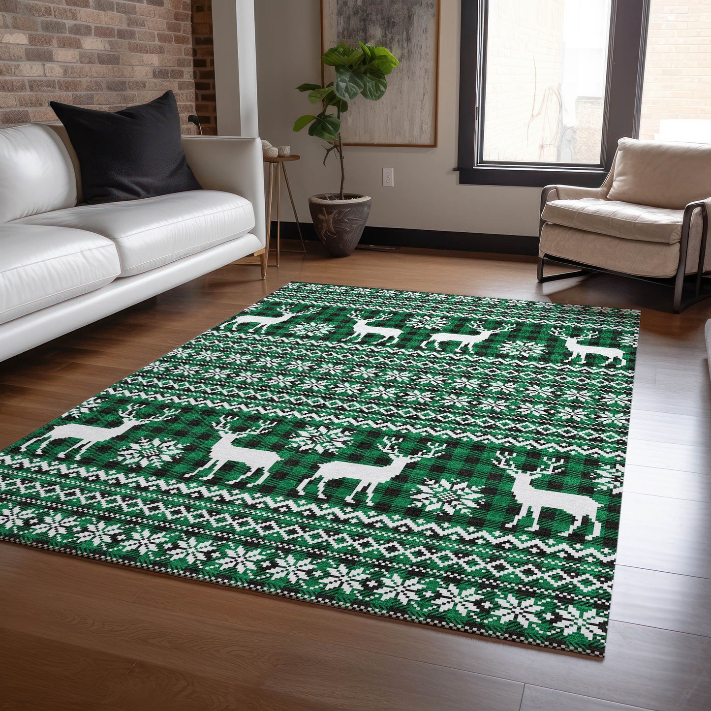 Machine Made Wonderland WN28 Green - Dalyn Rugs