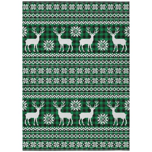 Machine Made Wonderland WN28 Green - Dalyn Rugs