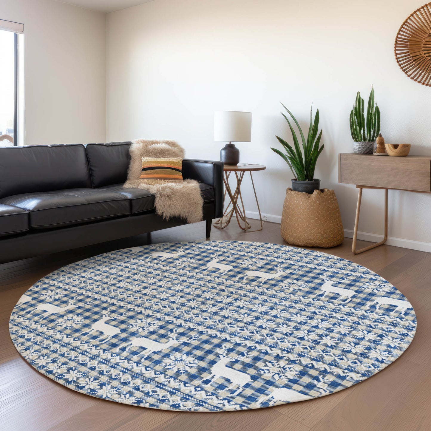 Machine Made Wonderland WN28 Navy - Dalyn Rugs