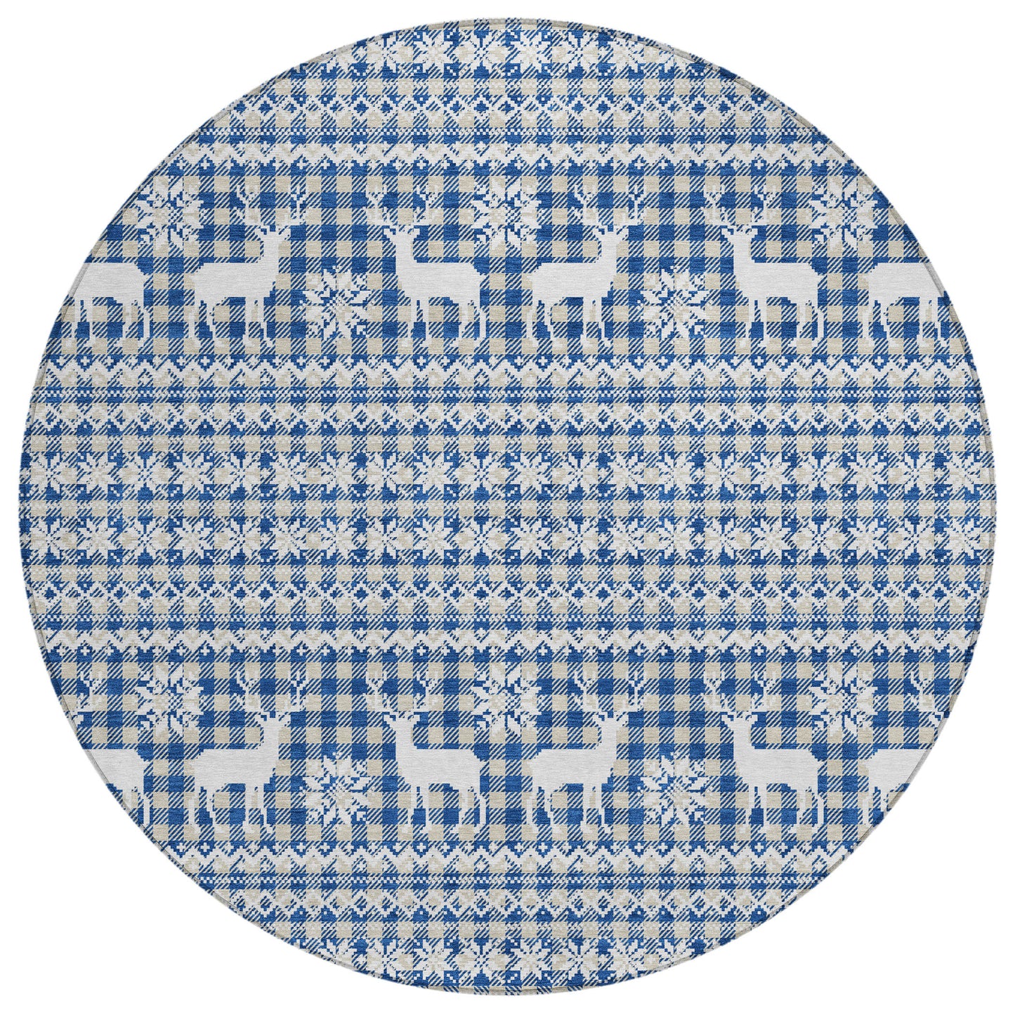 Machine Made Wonderland WN28 Navy - Dalyn Rugs