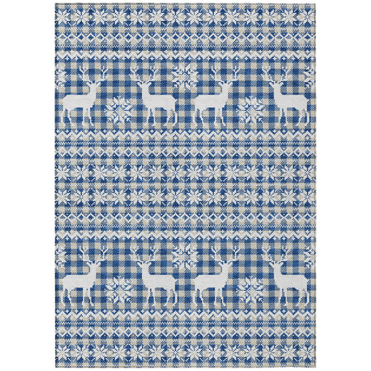 Machine Made Wonderland WN28 Navy - Dalyn Rugs