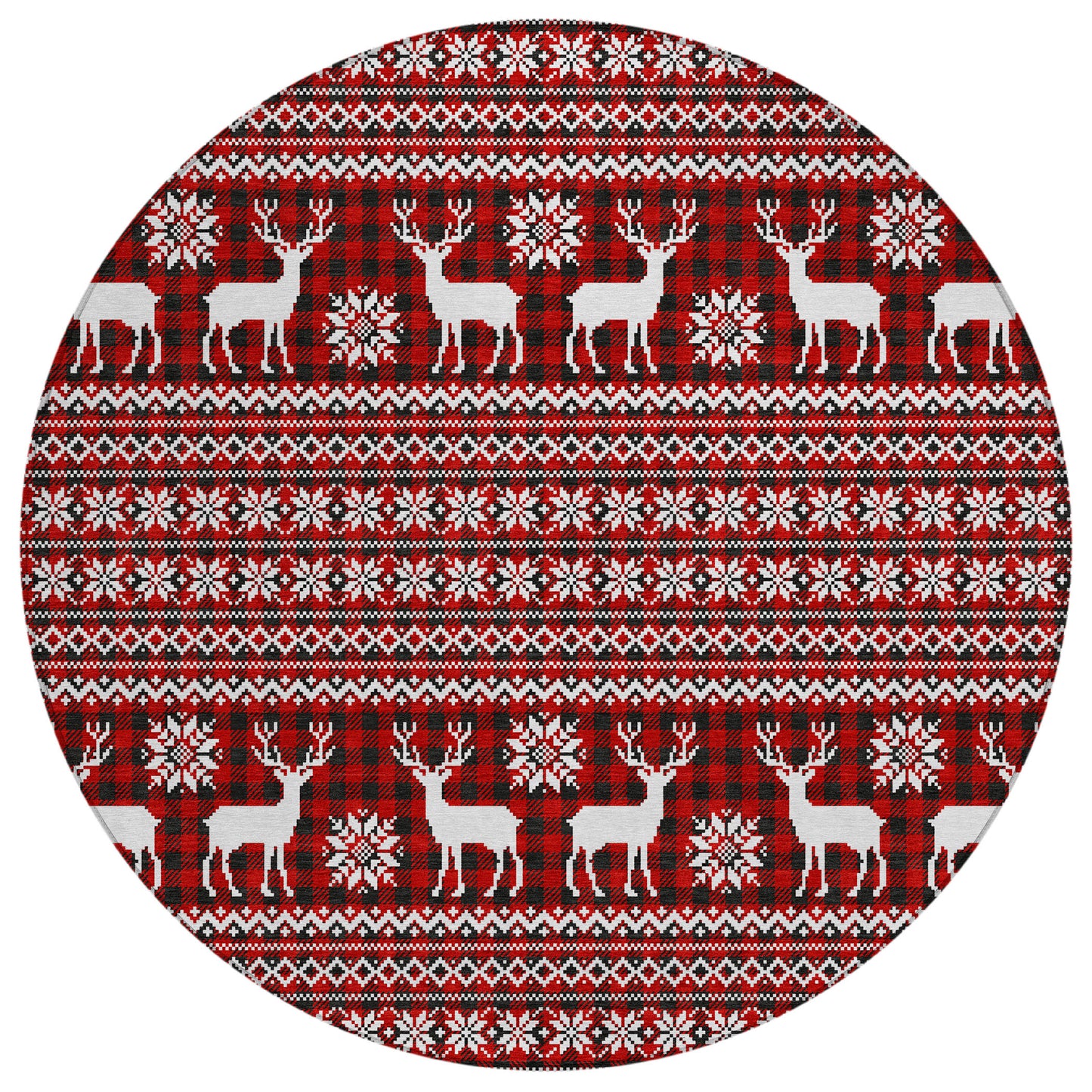 Machine Made Wonderland WN28 Red - Dalyn Rugs