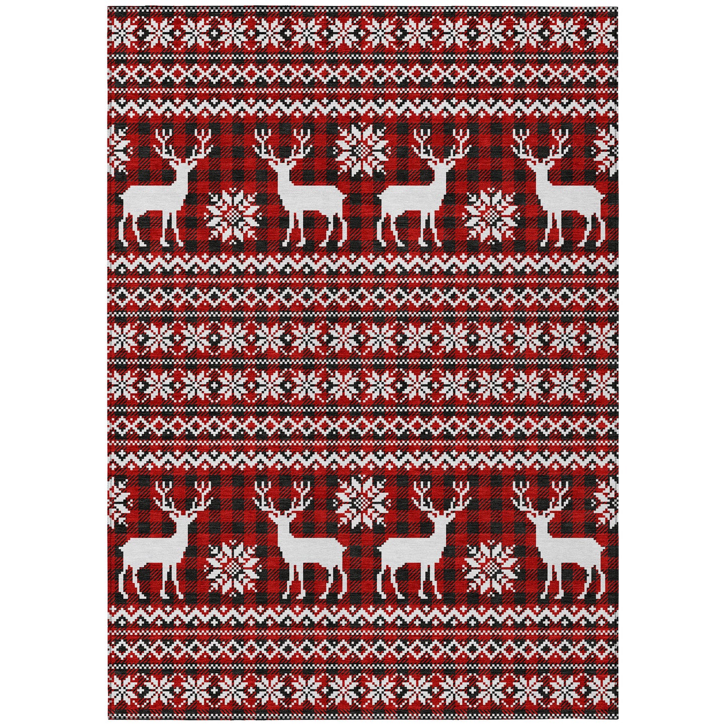 Machine Made Wonderland WN28 Red - Dalyn Rugs