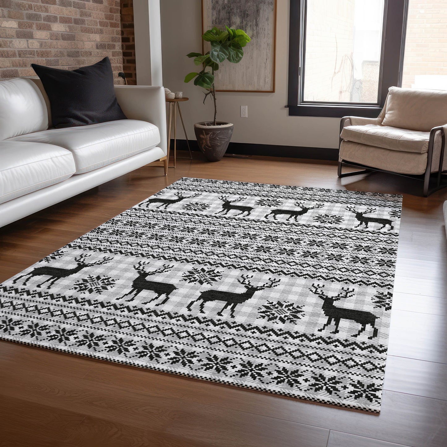 Machine Made Wonderland WN28 Silver - Dalyn Rugs