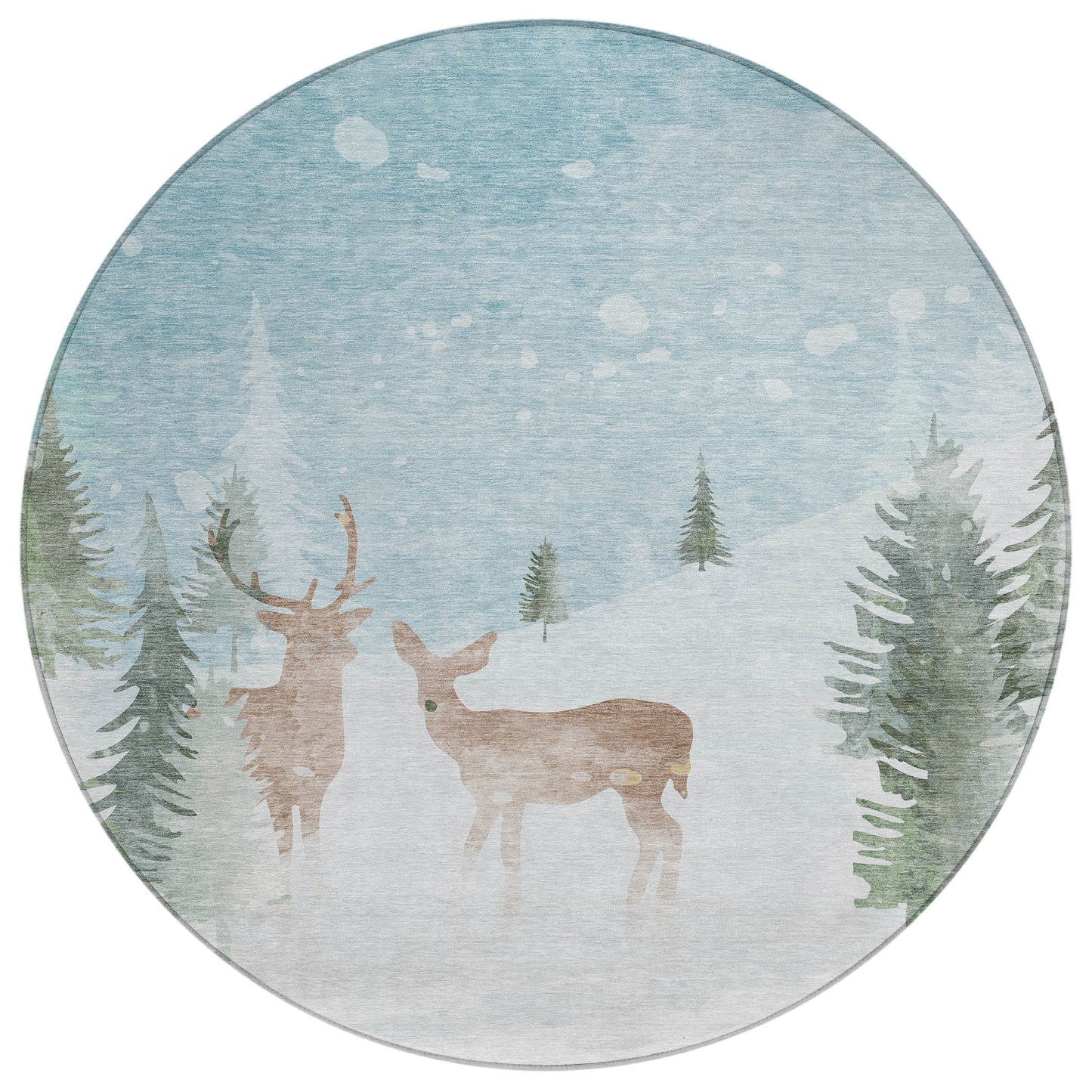 Machine Made Wonderland WN29 Sky - Dalyn Rugs