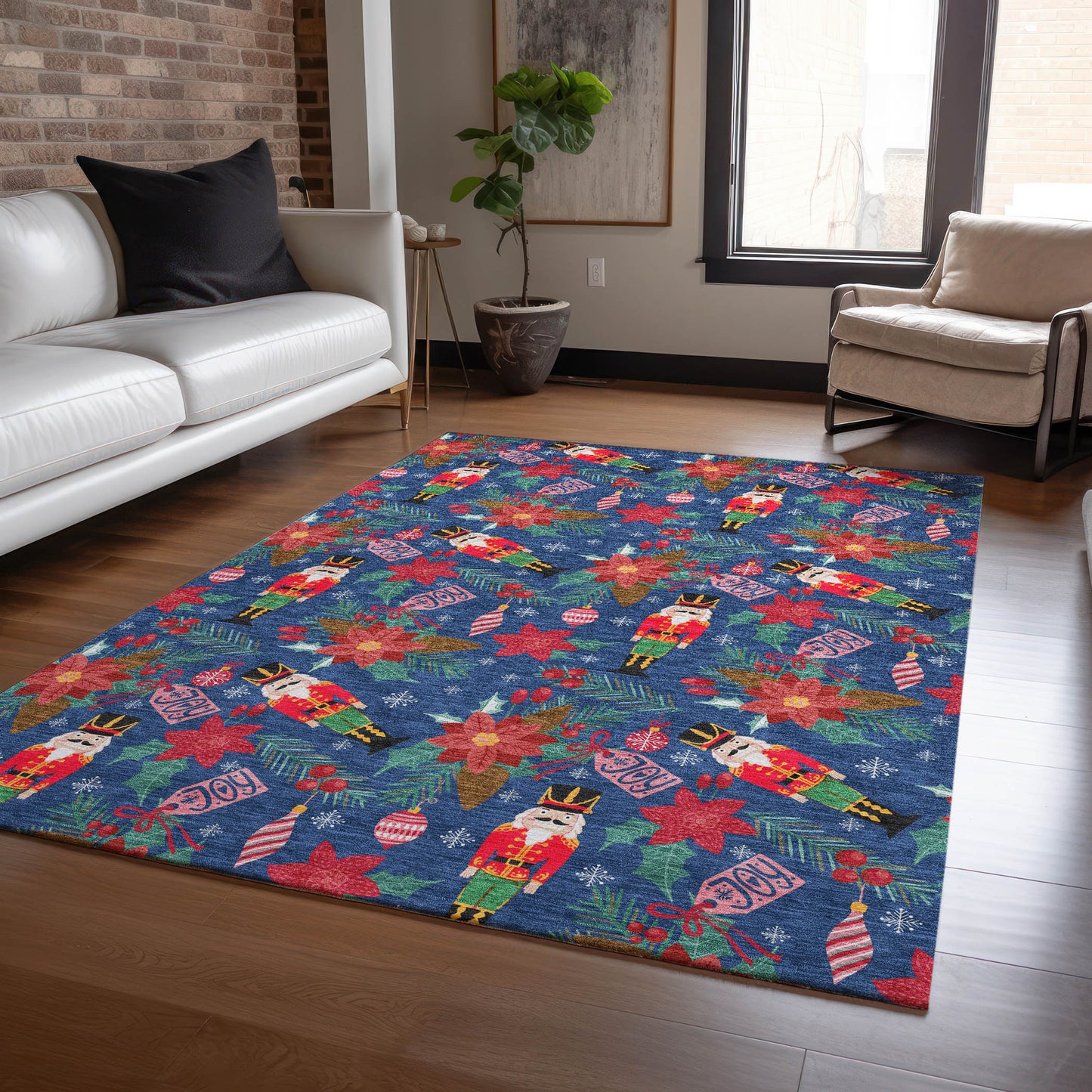 Machine Made Wonderland WN30 Navy - Dalyn Rugs